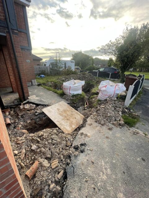 driveway before image